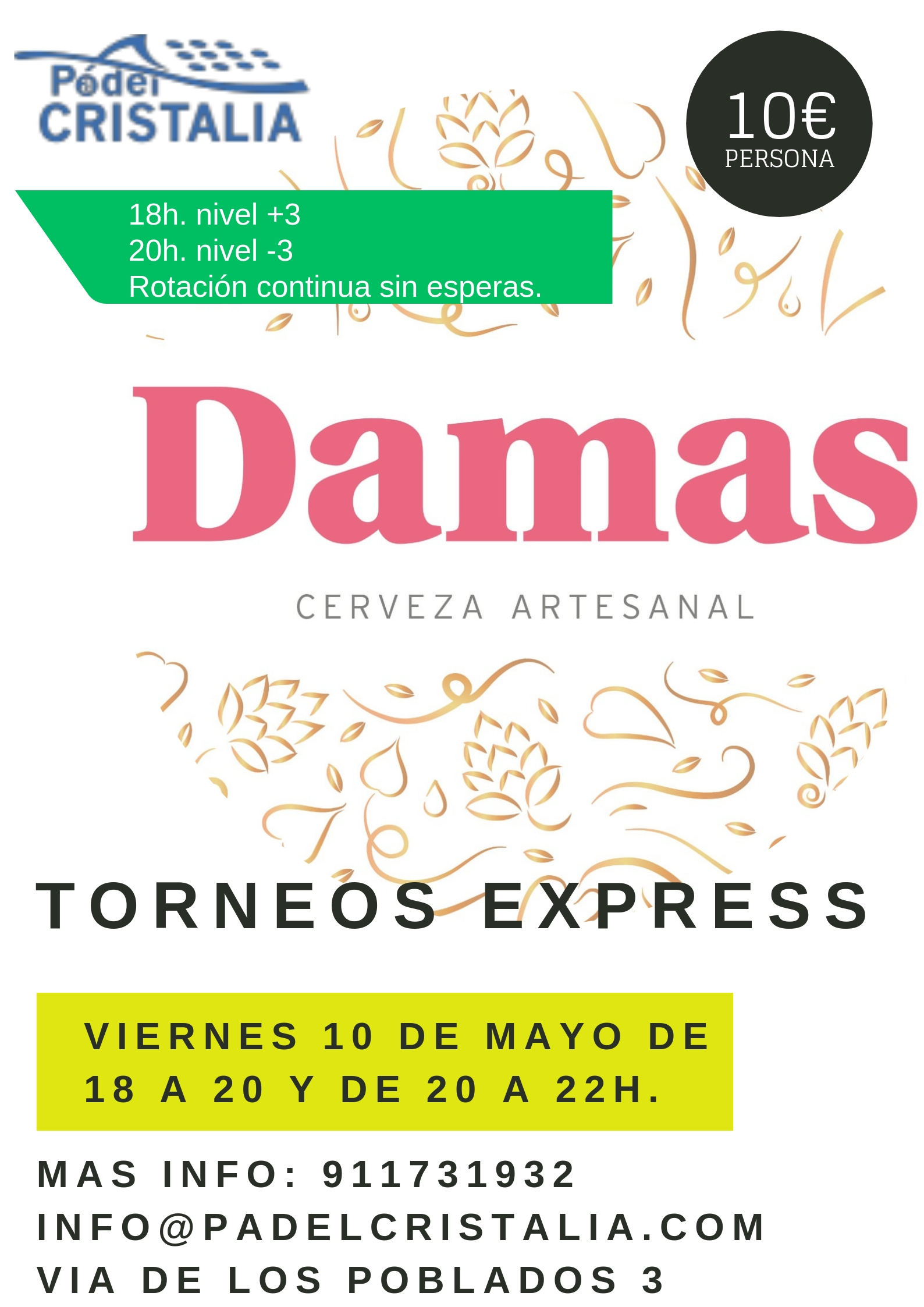 Torneos Express Viernes 10 Mayo